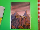 Star Wars Ewoks Production Cel Cell   Production Background Animation Art