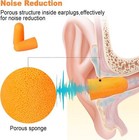 200 Pairs Foam Ear Plugs Noise Reduction Shooting Reusable Hearing Protection