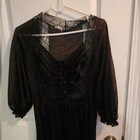 Lady Duff Black Size 4 Vintage Sleepwear