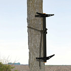 Outdoors Stagger Steps Packable Rock Solid Steel Ladder System For Tree Climb   