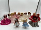 Lot Of 13 Vintage Nancy Ann Storybook Dolls Painted Bisque 5 5    1 Hard Plastic