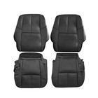 07-14 Silverado Sierra Tahoe Yukon 2nd Row Bottom Back Seat Cover Drv pass Black