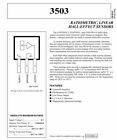 10pcs Ah3503 A3503 3503 Linear Hall Effect Sensors   Fast 1st Class Shipping