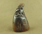 4 1 Inches Antique Tang Dynasty Have Hand Carved Unicorn Totem Chinese Old Seal