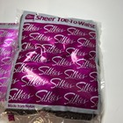 Lot Of 3 Vintage Silkies 080505 Sheer Toe-to-waist Xl Queen Taupe New - Unopened