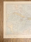 1892 West Indies Cuba Puerto Rico Antique Atlas Map Butler s Complete Geography