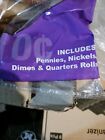 Bazic Penny Coin Wrappers Rolls  36-count Durable Preformed Paper Coins Tubes