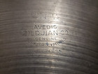 1960s Vintage Avedis Zildjian 15  Hi-hat Cymbals Pair
