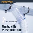 Clear Pvc Pipe 2-1 2  X 36  Long  1pk Rigid Plastic Tubing  Round Tube Compat   