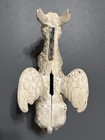 Winged White Donkey Angel Cast Iron Mule Still Bank Statue Vintage Style
