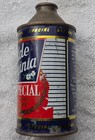 1950 s Olde Virginia Special Cone Top Beer Can With Cardinal Roanoke Va Usa