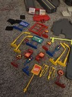 Vintage 1987 Matchbox Motorcity Deluxe Play Track Set Near Complete
