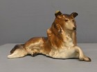 Beautiful Glossy Monrovia Hagen Renaker Dw Collie Dog Bonnie Rebuilt Ear