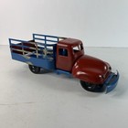 Vintage 1940s Trik-truk Metal Steel Toy Truck Crash Action Assembly  not Working