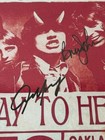 Ac dc - Angus Young  Brian Johnson   Malcolm Young - Signed Poster W  Coa