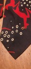 Vintage  50s Custom  Made Silk Christmas  Tie Reindeer 48 