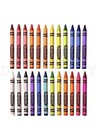 Crayola 24 Count Assorted Color Crayons Lot Of 6 Packs