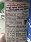Musical Birthday Candle Blooming Multicolor Scent Free Birthday   Occasions