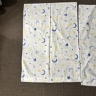 Pottery Barn Kids Moon Stars Celestial Standard Pillow Cases Blue Yellow
