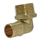 10 Pcs Xfitting Barb Crimp 1 Inch Pex X 1 Inch Male Threaded Elbow