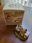 Wee Forest Folk Strolling With Baby Annette Peterson 1985 M-128 Original Box