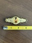 Vtg 1894 Civil War Gar Ribbon Topper Pinback Pin Grand Army Of The Republic