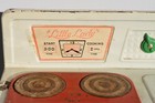 1950 s Little Lady Empire Electric Kitchen Stove Kids Play Oven Metal Toy Works