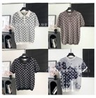 2025men s Womens New  Cotton Knit Short-sleeved T-shirt Unisex High Quality