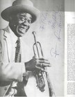 Louis Armstrong Autographed Concert Program Jazz Musician Trumpeter Jsa Letter