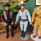 Vintage Gabriel Lone Ranger Tonto Butch Cavendish Red Sleeves Figure Lot 5