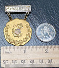 Vintage 25 Years Service Medal  United Boys Brigade Of America Ubba I141
