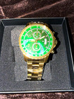 Invicta Specialty Men s Quartz Watch -45mm  Green Dial  Chrono date  Box