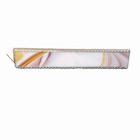 Vintage Slag Glass Kaleidoscope Pastel Swirl Art Glass Marbleized 8 75   