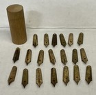 Vintage Lot Of 20 Regal 14k Gold Plate Fountain Pen Nibs--tips
