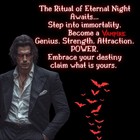 Vampire Transformation Ritual
