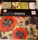 Recollections Botanical Steampunk Mambisheet 12x12 Cardstock Paper Lot Scrapbook