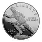 2012-w Proof  1 Infantry Defenders Of Freedom Set Silver Commemorative With T   