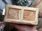 Vintage Cookson Pottery 5    Pink Rectangular Planter Mcm