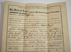 Texas Cattle Theft Bail Document 1877 Hays County Tx Antique Cattle Rustler
