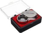 30x 21mm Jeweler s Magnifying Loupe Glass Eye Magnifier For Jewelry With Case