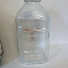 Vintage Tropicana Orange Juice 64oz Clear Glass Usa Embossed Gripping Bottle