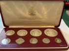 1978 Bahama Islands 9 Piece 2 87 Oz Silver Proof Set Complete W coa Ships Free