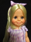 Vintage 1970 Ideal Growing Hair Velvet Doll-crissy s Cousin