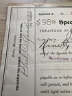 1908 City Of Butte Montana Special Improvement Warrant   359