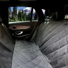Seat Cover Rear Back Car Pet Dog Travel Waterproof Bench Protector Luxury -black