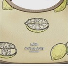 Nwt Coach Carmen Mini Crossbody Bag With Lemon Print Cal00 Garden Glade Multi