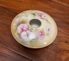 Vintage Rs Germany Hand Painted Porcelain Floral Hair Receiver Stunning