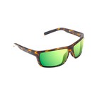 Bajio Sigs Brown Tortoise Gloss   Green Mirror Glass Sunglasses