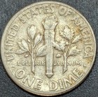 1958-p Roosevelt Dime 90  Silver Eagle Us  Fine Circulated Free Shipping 1a