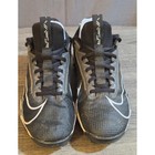 Nike Vapor Edge Shark 2 Football Cleats Youth Size 6y Black White